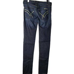 William Rast Jeans Jerri Ultra Skinny Womens 26 Made in USA Dark Wash